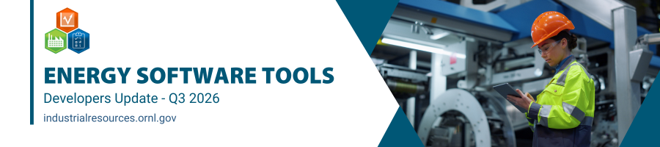 ORNL/ITO Energy Software Tools Newsletter